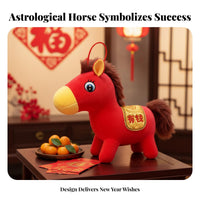 Year of the Horse Symbol Doll Brings Success Year of the Horse Symbol Wealth Attracting Good Luck Good Fortune Token for Family