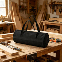 Tent Stake Bag Portable Zippered Tool Pouch Large Capacity Small Tool Duffel for Electricians, Campers, Camping