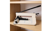 Heavy Duty Paper Cutter Cuts 400 Sheets Paper Guillotine Metal Body Office Equipment for School