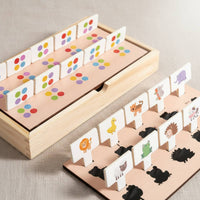 Early Education Wooden Shape Sorting Box Educational Creature Sorting Game Self-Directed Learning Approach for Preschoolers, Classroom