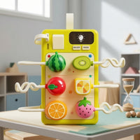 Power Strip Toy Light-up Toy Power Strip Interactive Busy Board for Young Children, Preschoolers, Early Learning