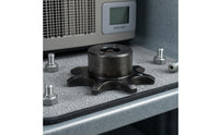 Curved Teeth Incubator Sprocket Gear Set Screw Turning Drive Gear Central Bore Machine Part Cylindrical Hub