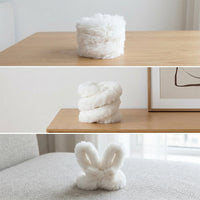 20mm Thickened Rabbit Hair Chenille Stems DIY Craft Material Wholesale Factory Direct Plush Pipe Cleaners Educational Toy