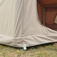 Waterproof Inflatable Camping Tent Quick Inflation Oxford Cloth Inflatable House Sun Protection Large Inflatable Tent Portable Design for Families, Groups, Glampers, Backyard, Beach, Festivals, Glamping