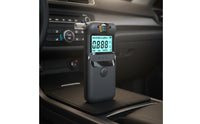 High Precision Breath Alcohol Analyzer Fast Results Digital Alcohol Tester Hygienic Detachable Mouthpiece Testing Device for Drivers