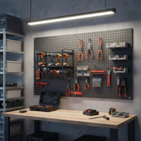 Multi-Layer Electric Drill Storage Rack Easy Installation Drill Charging Station Organizer Space Saving Power Tool Organizer Heavy Duty for DIY Enthusiasts, Woodworkers, Mechanics, Workshop, Garage, Shed