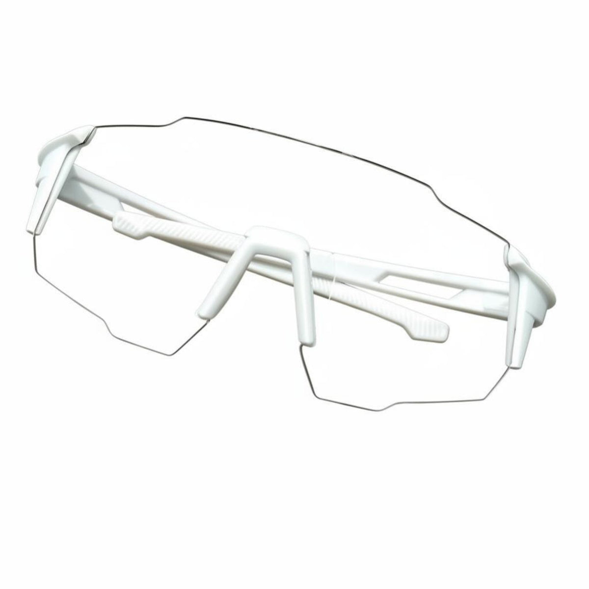 Cycling Photochromic Glasses, Anti-Fog, Windproof Sports Goggles, Frameless Design