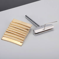 Fret Installation Tool with Plates Radiused Guitar Fret Press with Inserts Fretboard Press Caul for Luthiers, Luthier Workshop