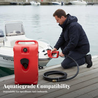 External Board Engine Petrol Reservoir Fire Resistant Portable Boat Gas Reservoir Boat Petrol Container Long-Lasting