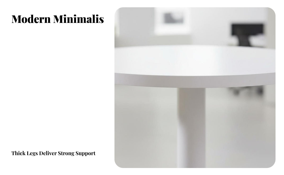 5 Pieces Round Pedestal Table with 4 Gourd-Leg Chairs Curved backrestrest Household Furniture Easy Assembly robust Construction