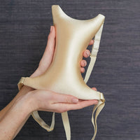 Attached Straps Chest Support Pillow Washable Breast Pillow Pressure Relief Sleep Aid Contour Design