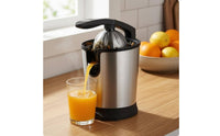 Electric Citrus Juicer Front Outlet Orange Juice Machine Countertop Appliance Compact