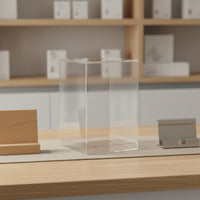 Clear Acrylic Display Box Guarding Dustproof Acrylic Box Removable Lid Stuffed Doll Display Case