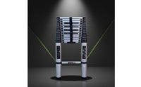 Telescopic Ladder Aluminum Extension Ladder Compact for Home, Workshop