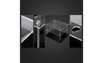 Golf Club Rack 15 Hole Golf Club Organizer with Acrylic Panels Clear for Golfers, Simulator Room, Garage