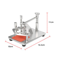 Watch Crystal Opening Tool Red Base Pad Watch Crystal Remover Screw Post