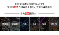 六边形吊灯创意蜂巢办公室网咖健身房六角形工业风蜂窝造型灯灯具 空心-黑框-100cm