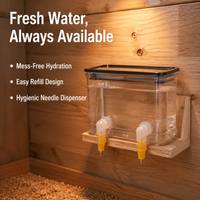 pet feeder and waterer set