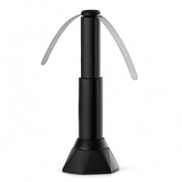 Telescoping Tabletop Fan Retractable Fan with Flexible Blades for Dining Table, Kitchen