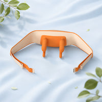 6D Massage Heads Neck and Shoulder Massager Two-Sided Heating Back Worn Massager 3 Modes for Home