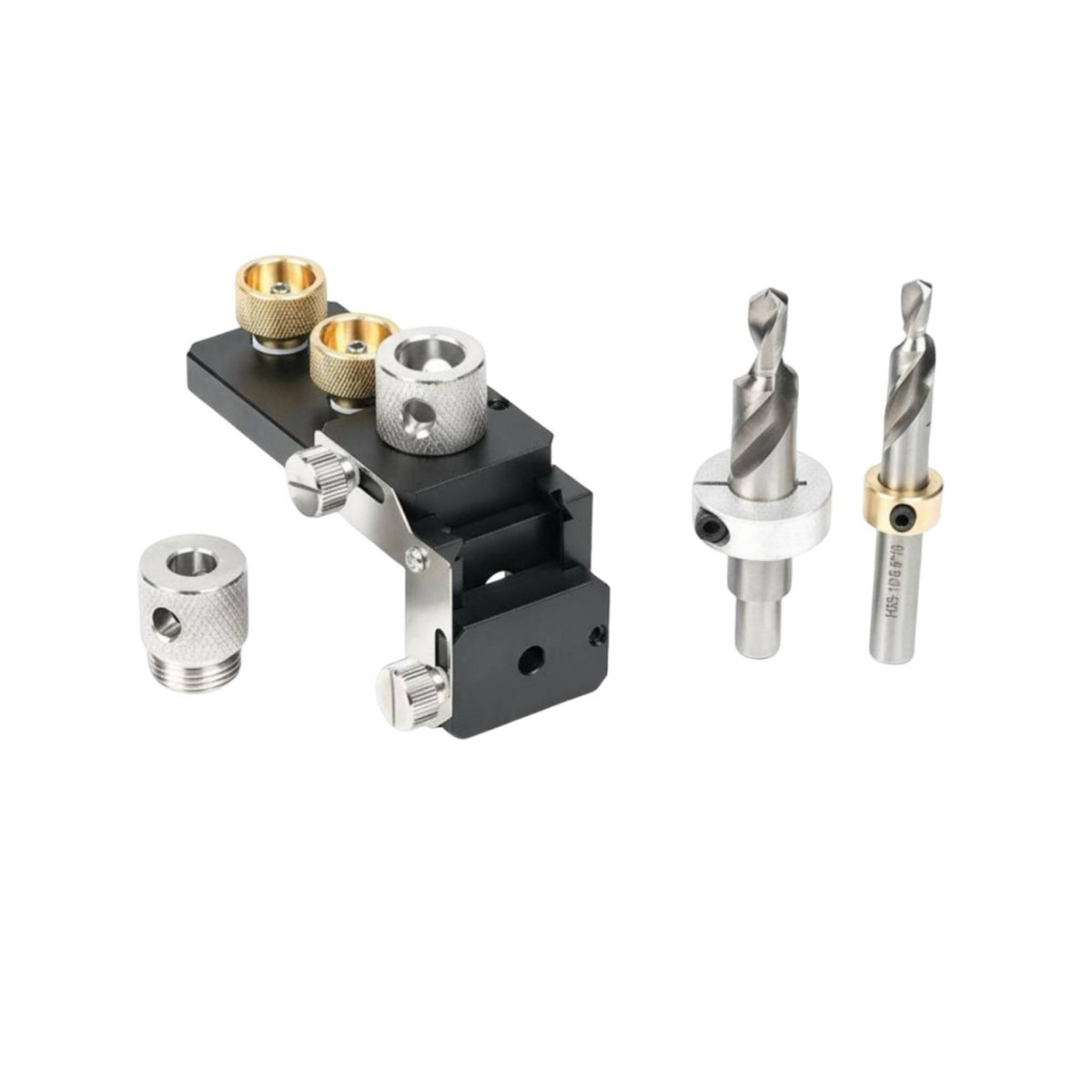 Aluminum Profile Jig Full-Metal Countersink Drill Guide Easy Setup Extrusion End Guide for Fabricators