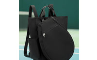Tennis Bag Waterproof Badminton Bag Water Resistant Canvas Racket Backpack
