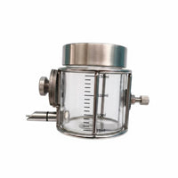 304 Stainless Steel Parrot Water Bottle Glass Body Parrot Water Feeder Transparent Design Bird Drinking Bottle Easy to Install