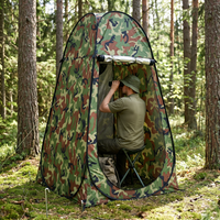 Portable Pop-Up Camouflage Bird Watching Tent with UV Protection