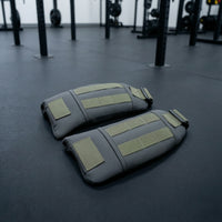 Padded Textile Wraps with Buckles Adjustable Padded Strap Covers with Hook-Andfastening Loop Hook and Loop Straps with Buckle for Gear Organization