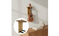 Wooden Guitar Hanger Decorative Ukulele Wall Hanger Universal Music Storag for Artists
