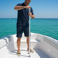 Adjustable Boat Cover Support Pole Aluminum Boat Cover Pole Telescoping Twist Lock for Boaters, Outdoor