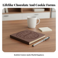 Chocolate Bar Memo Pad Creative Gift Chocolate Bar Notebook Cute Design Novelty Food Notepad for Students, Teenagers, Daily Reminders, Desk, on the Go