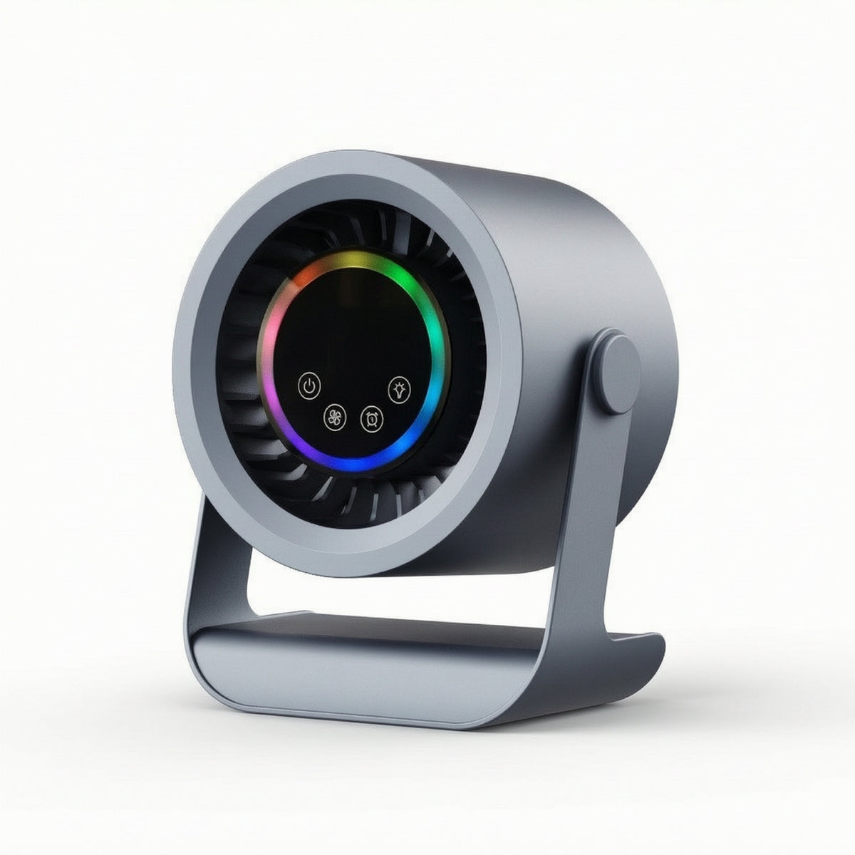 Desk Fan with Digital Display Portable Air Circulator Cordless for Study Table
