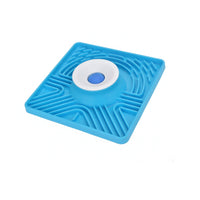 Non-Slip Slow Feeding Bowl with Maze Pattern Easy to Clean Puzzle Bowl Interactive Lick Mat Shallow Design for Young Dogs