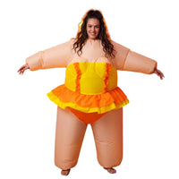Inflate Inflatable Costume Funny Full-Body Suit Oversized Fancy Dress Adult for Adults, Halloween, Cosplay, Parties