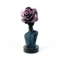 Tabletop Necklace Display Bust Fashion-Inspired Jewelry Display Bust Sculpted Mannequin Jewelry Holder Decorative
