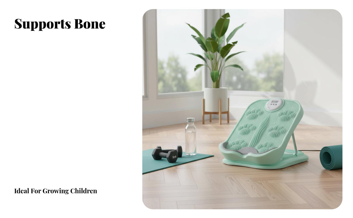 Anti-Slip Design Adjustable Calf Stretcher Portable Incline Stretching Board Heavy Duty Leg Stretching Machine Padded Heel Rest for Students, Beginners, Athletes, Home Gym, Physical Rehabilitation, Office