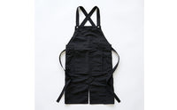 Lightweight Crossed-Back Apron Adjustable Apron with Pocket Split Hem Workwear Soft for Baristas