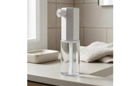 Electric Foaming Bottle Powered Foaming Dispenser White Hair Care Dispenser