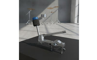 Rotary Cymbal Extension Clamp Geared Drum Cymbal Extension Stand Compact Hardware Secure for Drummers, Practice Rooms