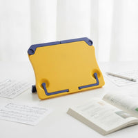 Desktop Music Stand Foldable Tabletop Book Stand for Reading Hands Holder for Students