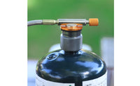 Easy to Install MAPP Gas Adapter Portable Propane Canister Adapter Small Size Outdoor Gear Sturdy for Campers