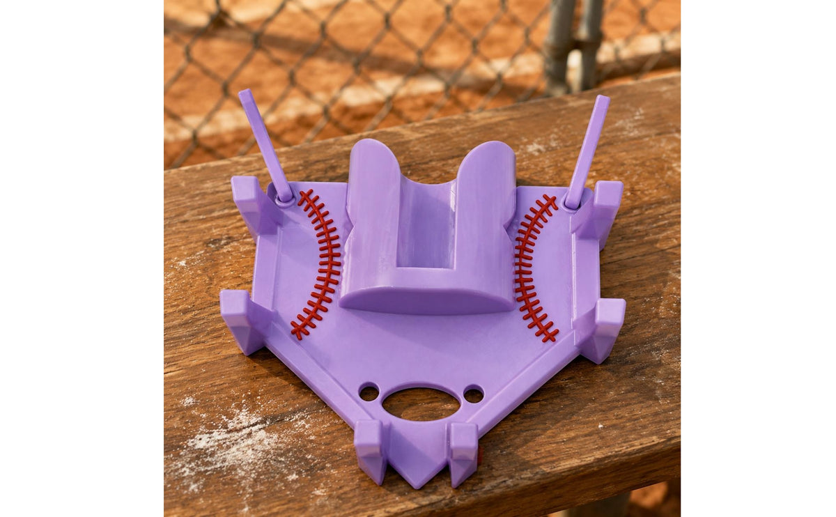 Baseball Dugout Organizer with Fence Mount