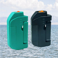 Handheld Electric Fishing Knot Tier Compact Fishing Line Knot Tool Open Channel Angling Accessory Clamping Points