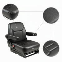 Forklift Seat with Adjustment Lever Adjustable Forklift Seat Comfortable