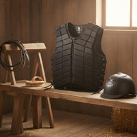 Horse Riding Equestrian Guard Breathable Padded Riding Equestrian Guard Easy to Clean Vest for Riders, Training