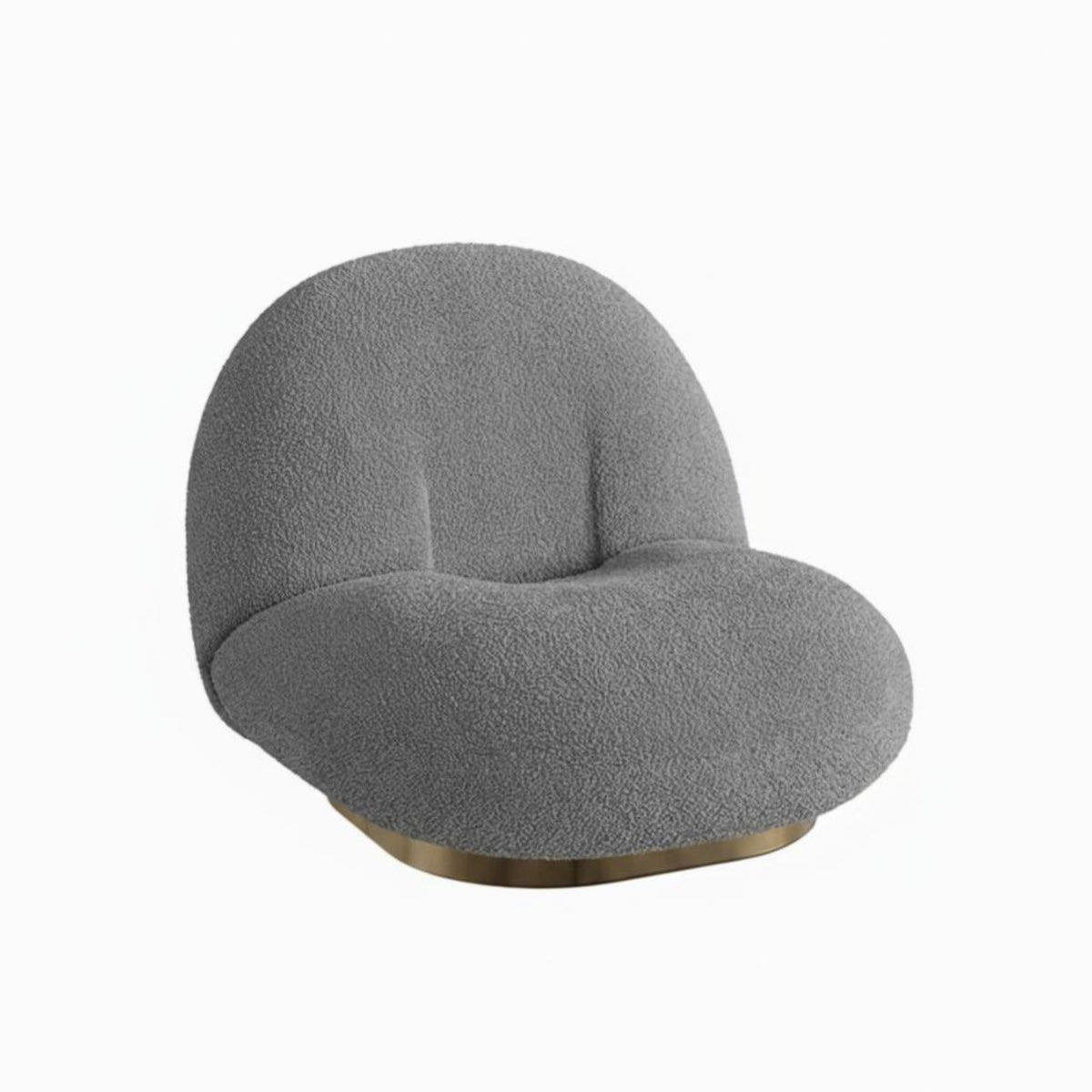 luxuriously soft Texture CumulusShaped Ottoman sophisticated aesthetic Upholstered Stool Comfortable Cushioning accentuated Chair Artistic for Young Adults, Interior Decorators, Homeowners, Living Room, Lounge Area, study alcove, Entryway