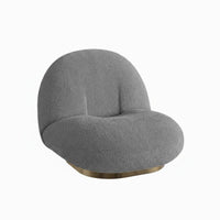 luxuriously soft Texture CumulusShaped Ottoman sophisticated aesthetic Upholstered Stool Comfortable Cushioning accentuated Chair Artistic for Young Adults, Interior Decorators, Homeowners, Living Room, Lounge Area, study alcove, Entryway