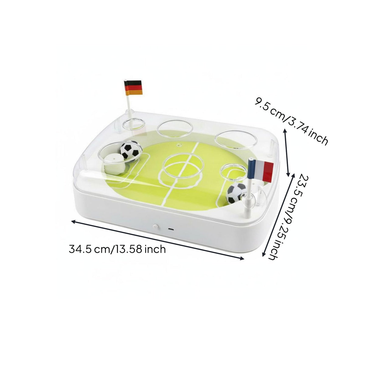 Interactive Cat Soccer Field Toy Boredom Relief Electronic Cat Challenge Toy USB Charging Pet Supply LED Light for Kittens