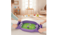 Two-Player Tabletop Soccer Game Compact Finger Soccer Set Portable Mini Table Football Game Competitive for Children, Families, Desk
